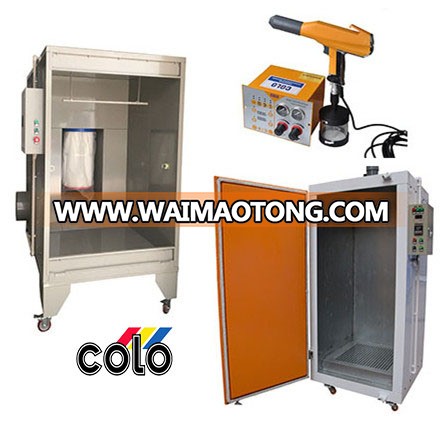 Powder Coating Package for Small Metals Finishing (Powder booth/Curing Oven/Gun)