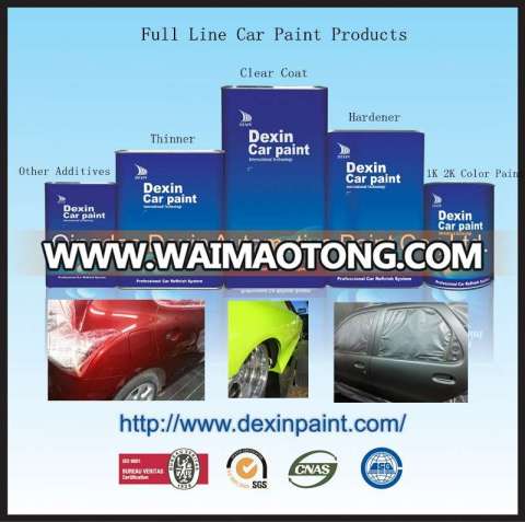 2017 Hot Sale Auto Car Refinish Repair Car Paints