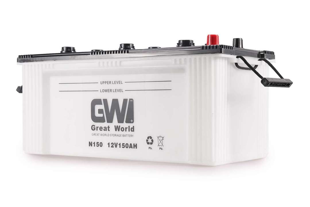 Gw Brand N150 Rechargeable Dry Charged Battery for Truck