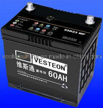 12V Lead Acid Dry and Mf Car Battery Truck Battery