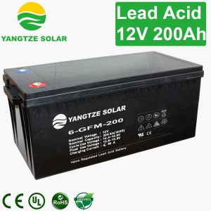 Sealed Maintenance Free Solar Storage Battery Deep Cycle 12V 200ah