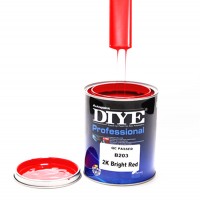 1K Metallic Color Basecoat Blue Car Paint with High Quality