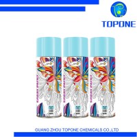 Wholesale 400ml High Heat Car Colors Graffiti Chrome Metallic Auto Aerosol Furniture Spray Paint