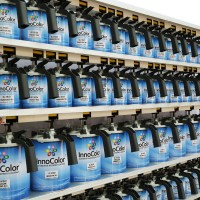 High Performance Good Leveling 1K Metallic Colors Basecoat Car Paint with Complete System